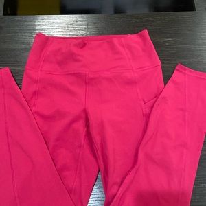 Fabletics Pink Leggings. Size Small.